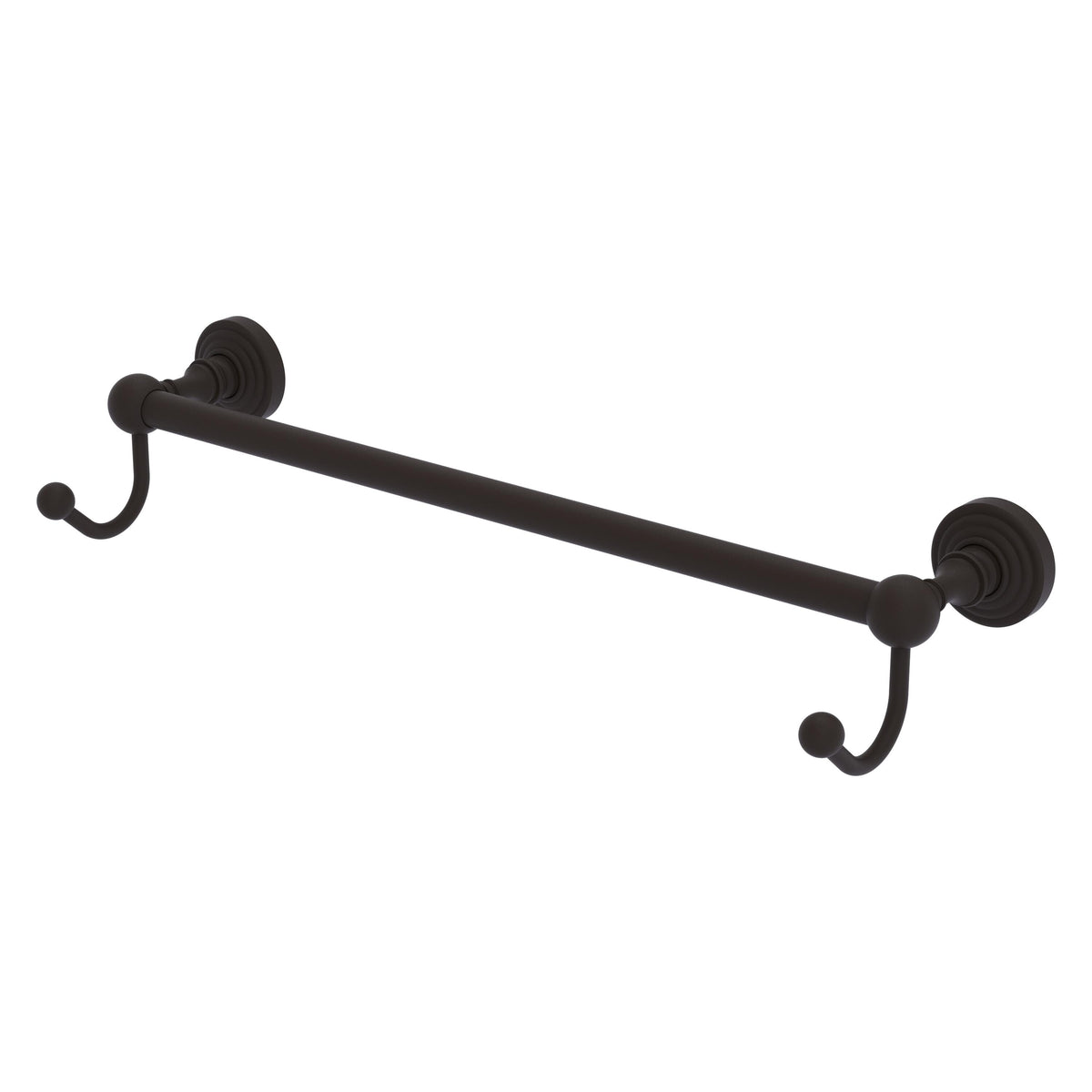 Allied Brass WP-41-18-HK-ORB Waverly Place 18" Oil Rubbed Bronze Towel Bar