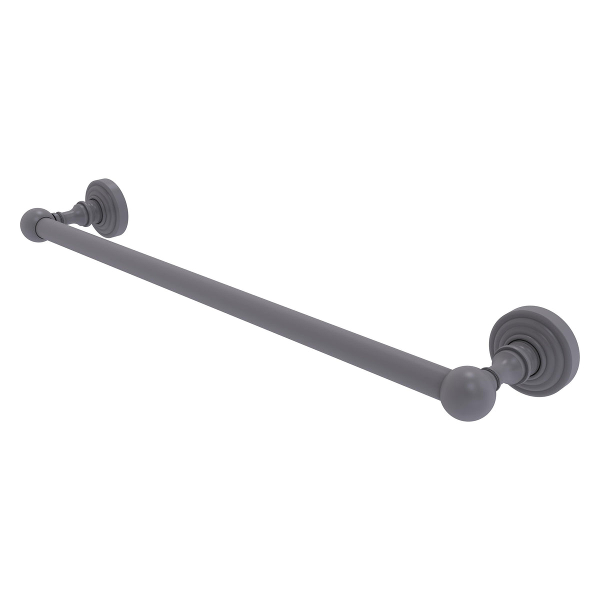 Allied Brass WP-41/36-GYM Waverly Place 36" Matte Gray Towel Bar