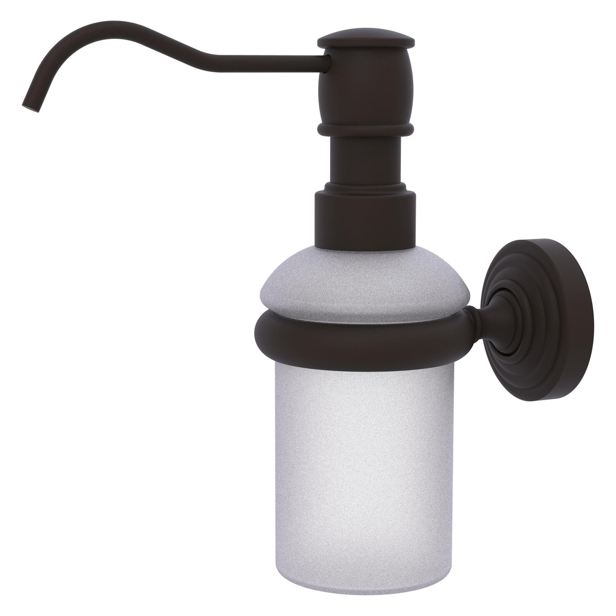 Allied Brass WP-60-ORB Waverly Place Oil Rubbed Bronze Wall-Mounted Soap Dispenser