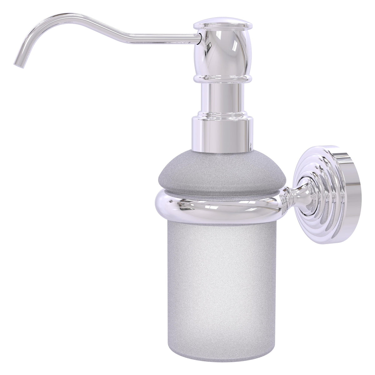 Allied Brass WP-60-PC Waverly Place Polished Chrome Wall-Mounted Soap Dispenser