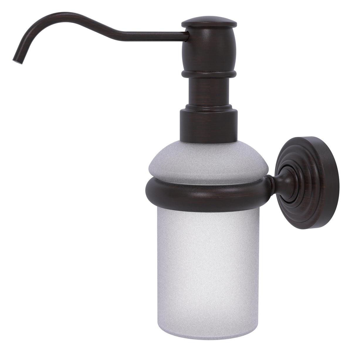 Allied Brass WP-60-VB Waverly Place Venetian Bronze Wall-Mounted Soap Dispenser