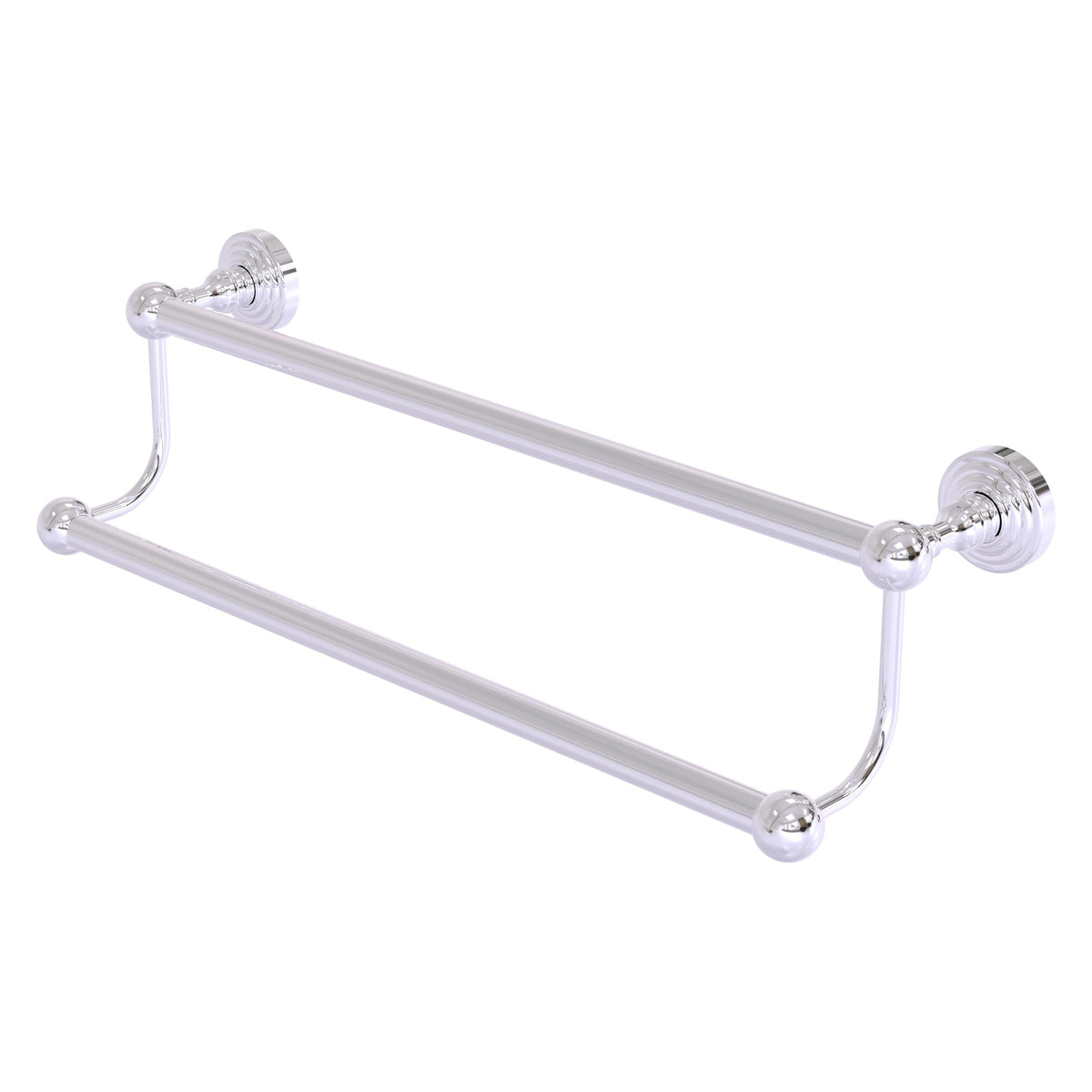 Allied Brass WP-72/36-PC Waverly Place 36" Polished Chrome Double Towel Bar