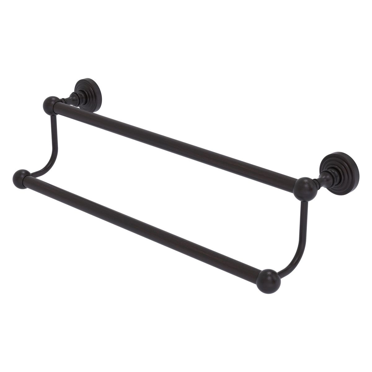 Allied Brass WP-72/36-VB Waverly Place 36" Venetian Bronze Double Towel Bar