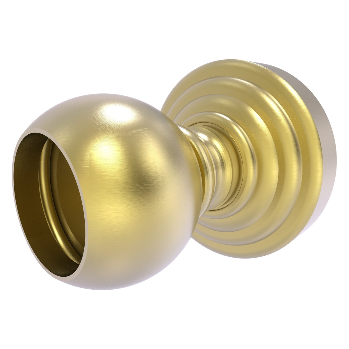 Allied Brass WP-99-SBR Waverly Place Satin Brass Shower Curtain Rod Brackets