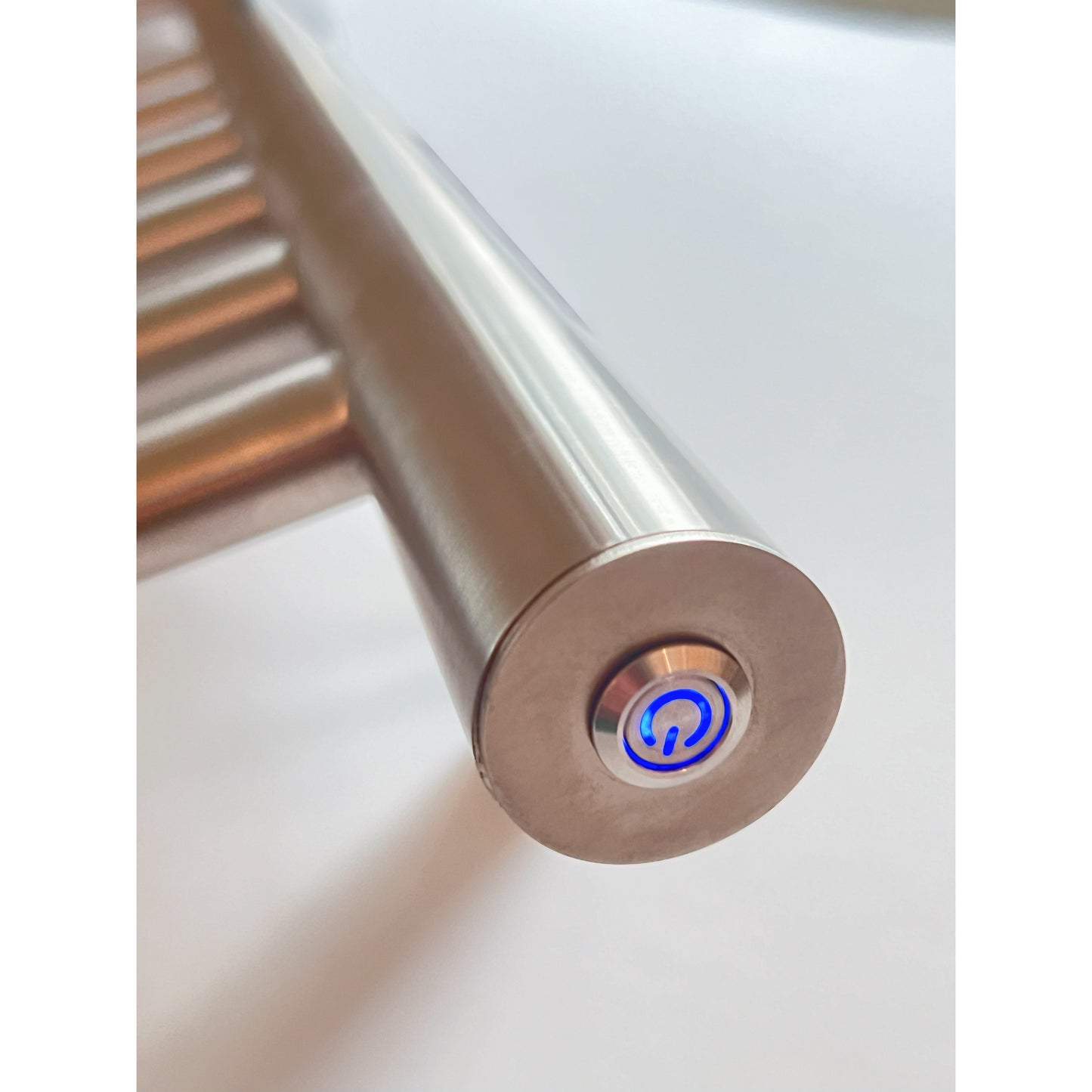 Amba Cape 2332 12-Straight Bar Hardwired Brushed Stainless Steel Towel Warmer