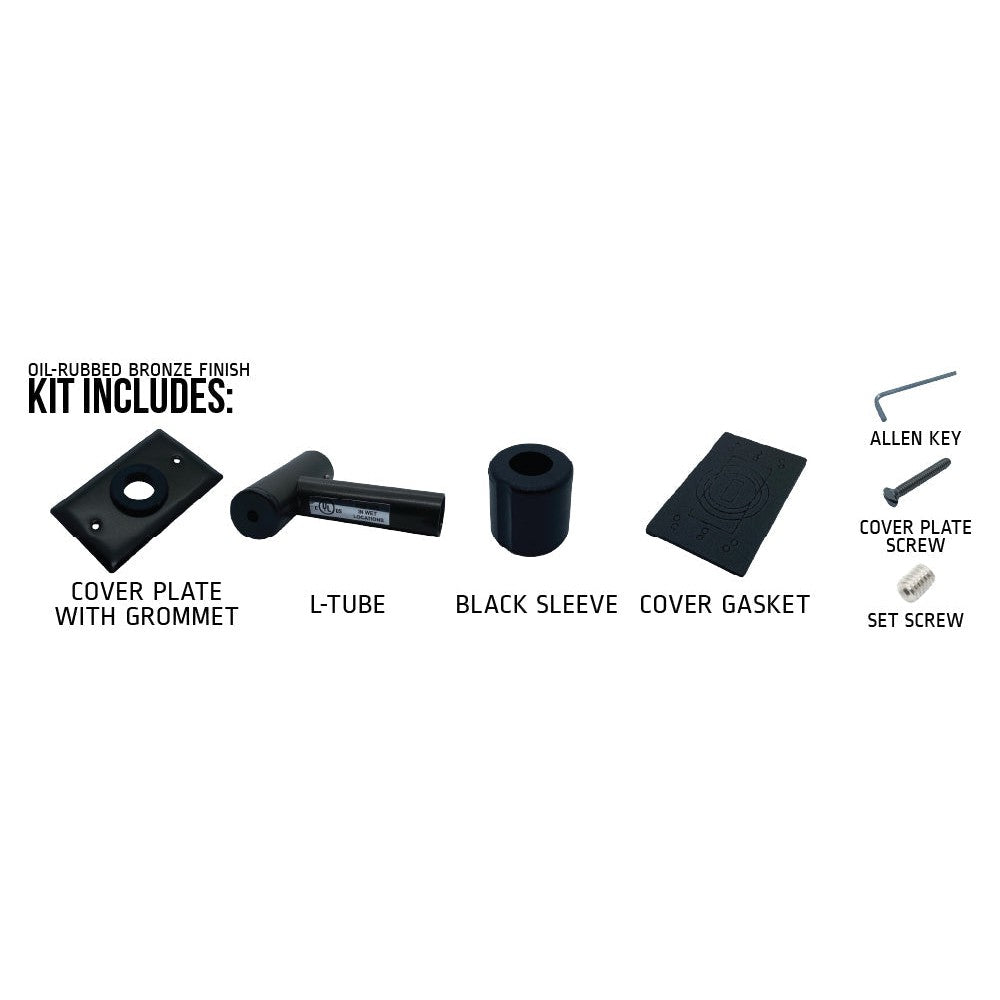 Amba Jeeves Wet-Rated Oil Rubbed Bronze Upgrade Kit