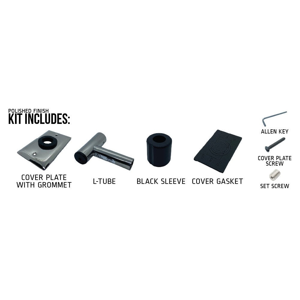 Amba Jeeves Wet-Rated Polished Stainless Steel Upgrade Kit