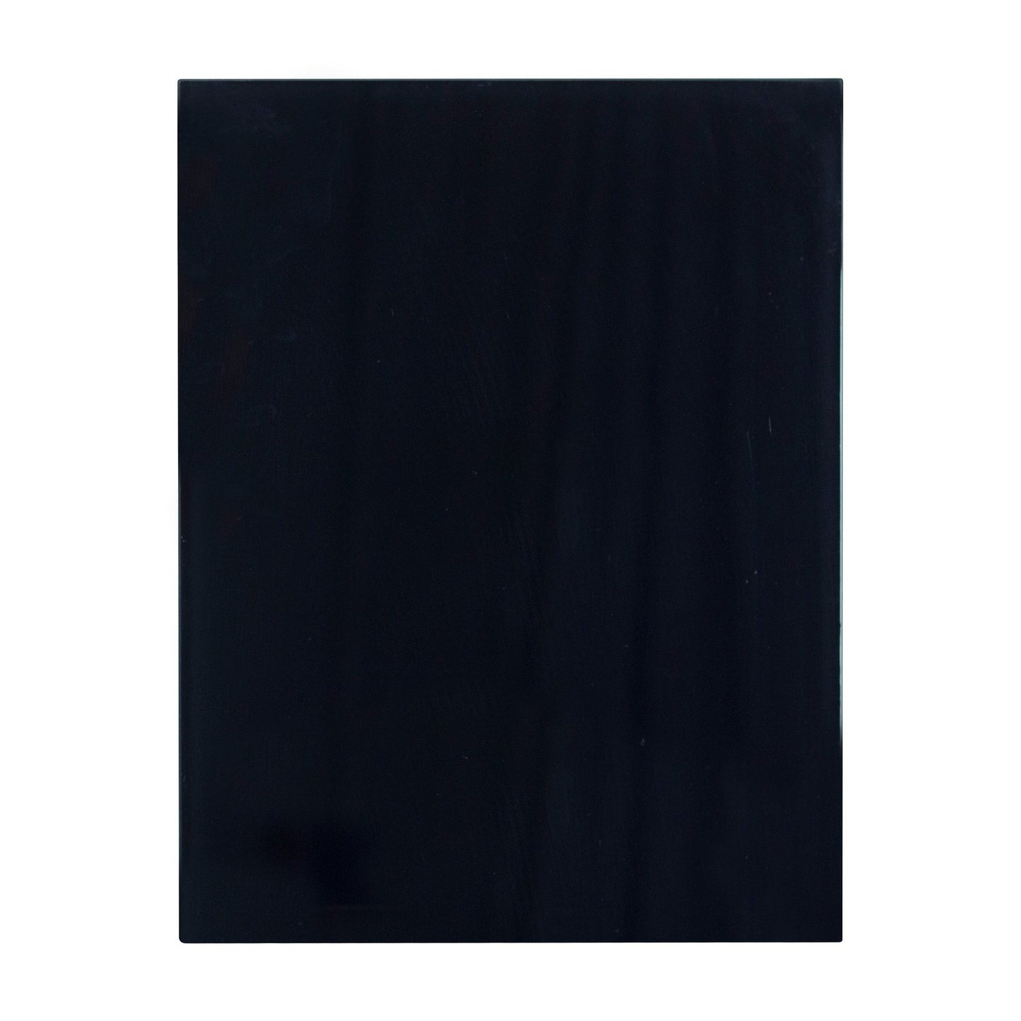 American Imaginations AI-12734 14" Black Rectangular Countertop Modern Glass Top