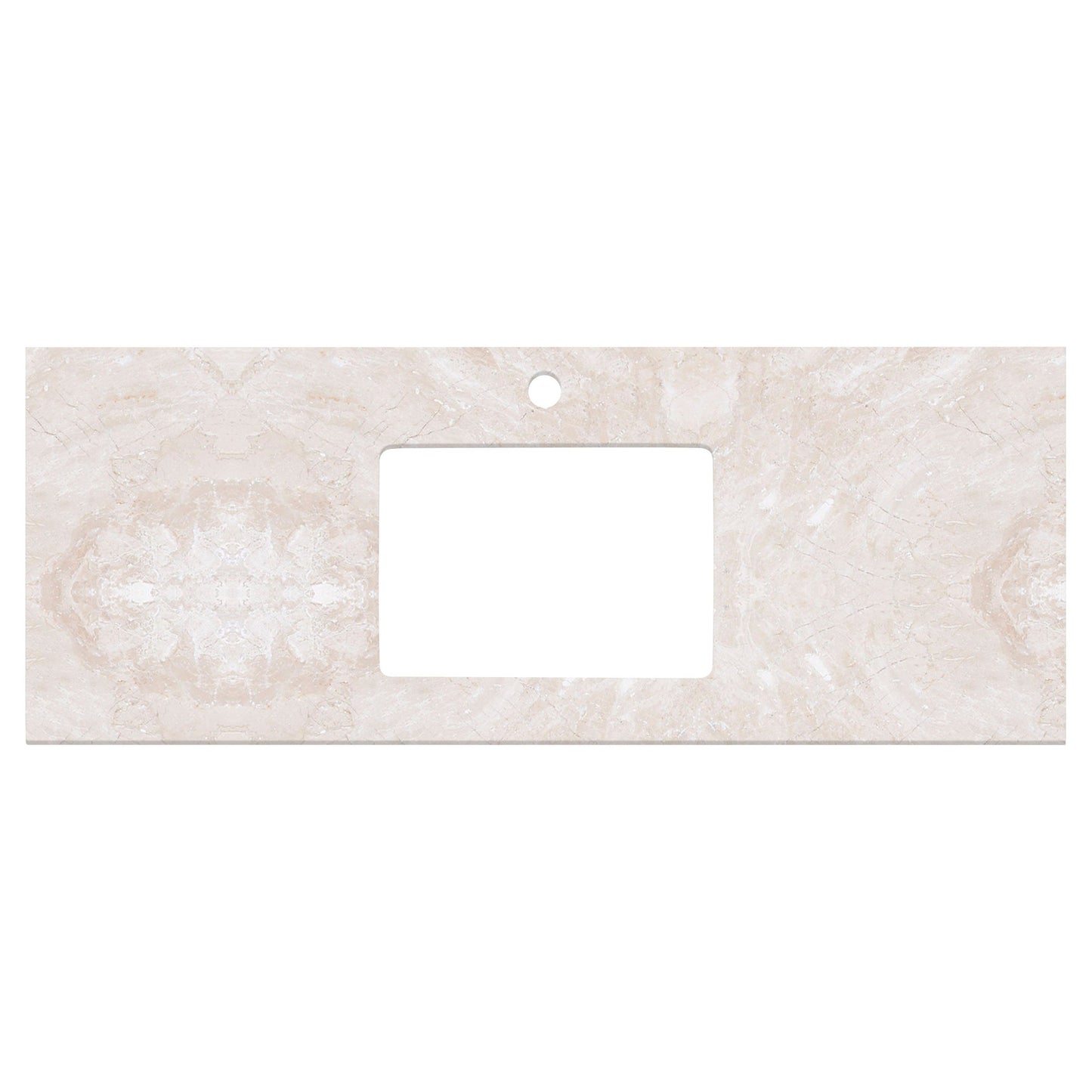 American Imaginations AI-19221 31" Beige Rectangular Countertop Modern Stone Top