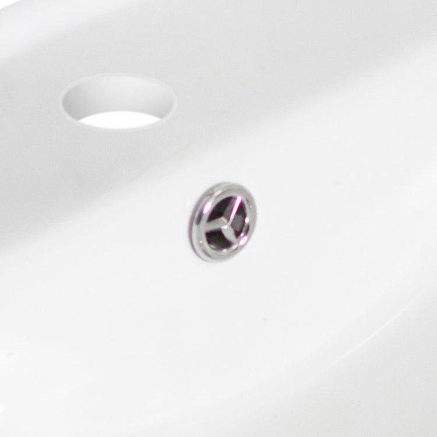 American Imaginations AI-20677 21" Biscuit Rectangular Ceramic Undermount Bathroom Sink Set