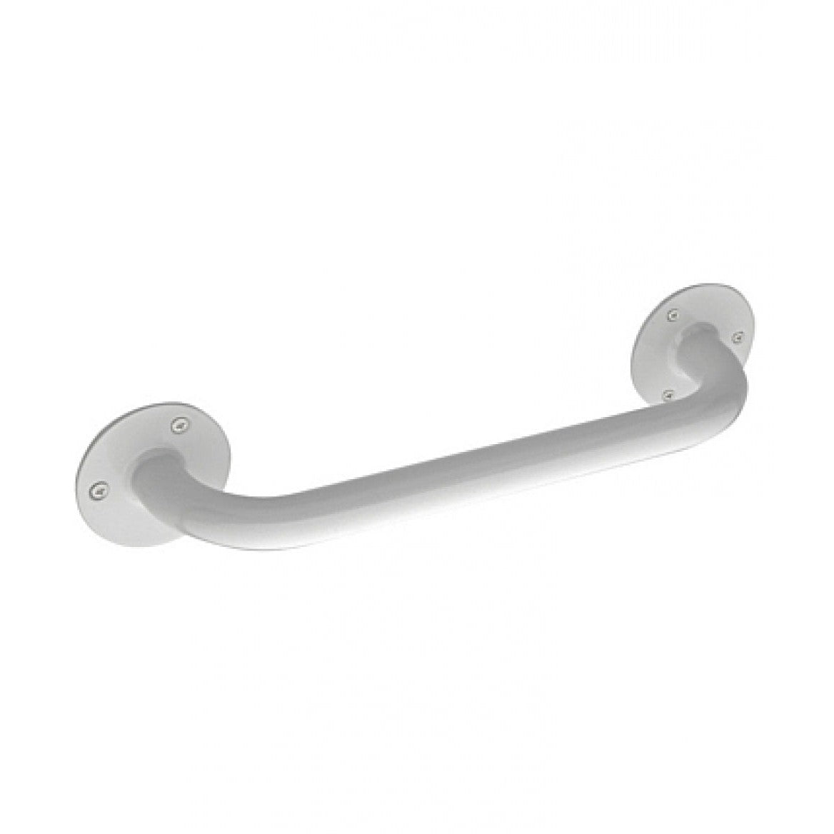 American Imaginations AI-34962 24" White Round Wall Mount Modern Grab Bar