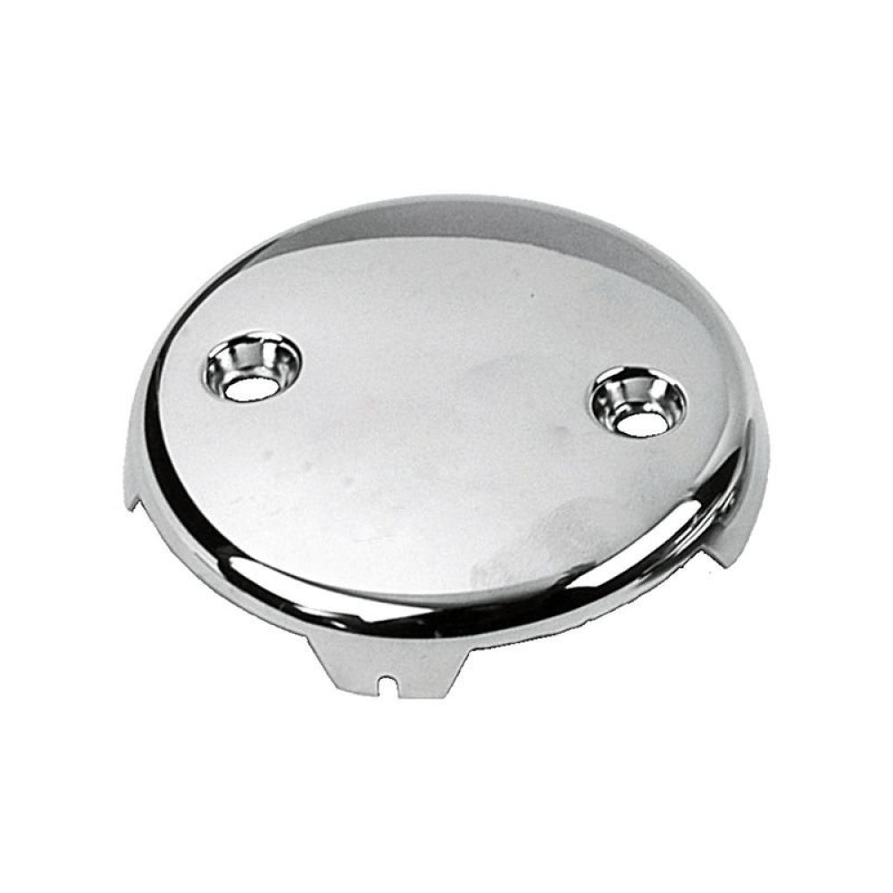 American Imaginations AI-37831 1" Chrome Round Wall Mount Modern Overflow Plate