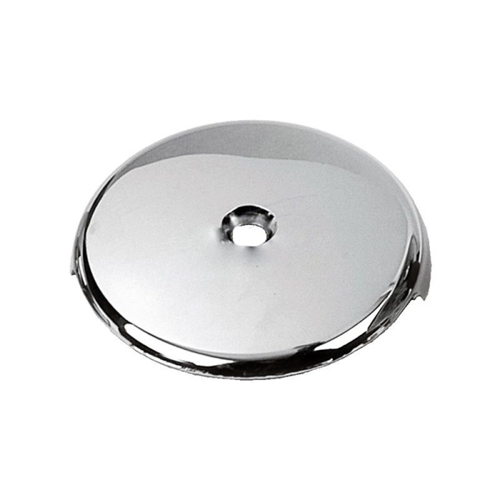 American Imaginations AI-37832 1" Chrome Round Wall Mount Modern Overflow Plate