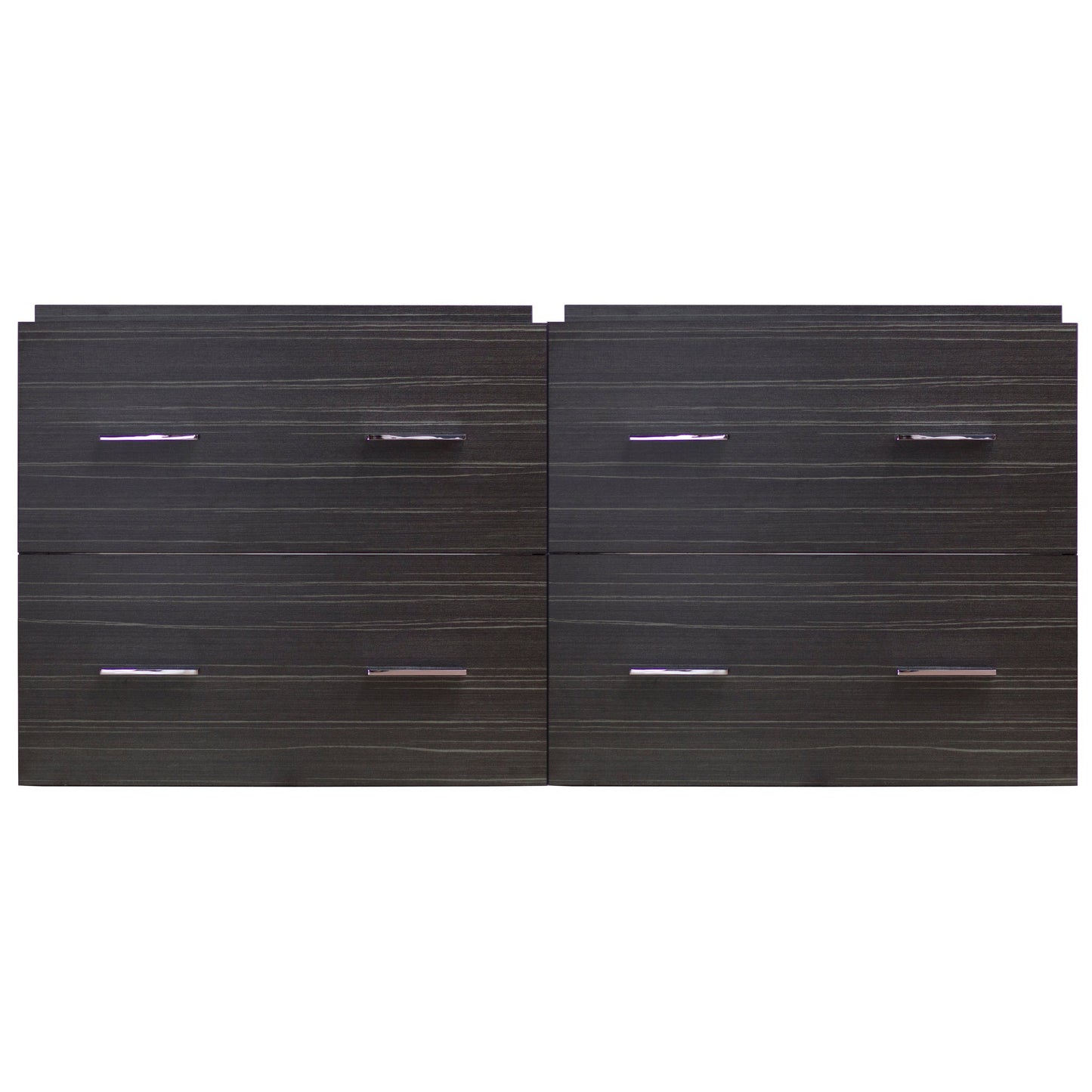 American Imaginations AI-756 47" Dawn Grey Rectangular Wall Mount Modern Vanity Base Set