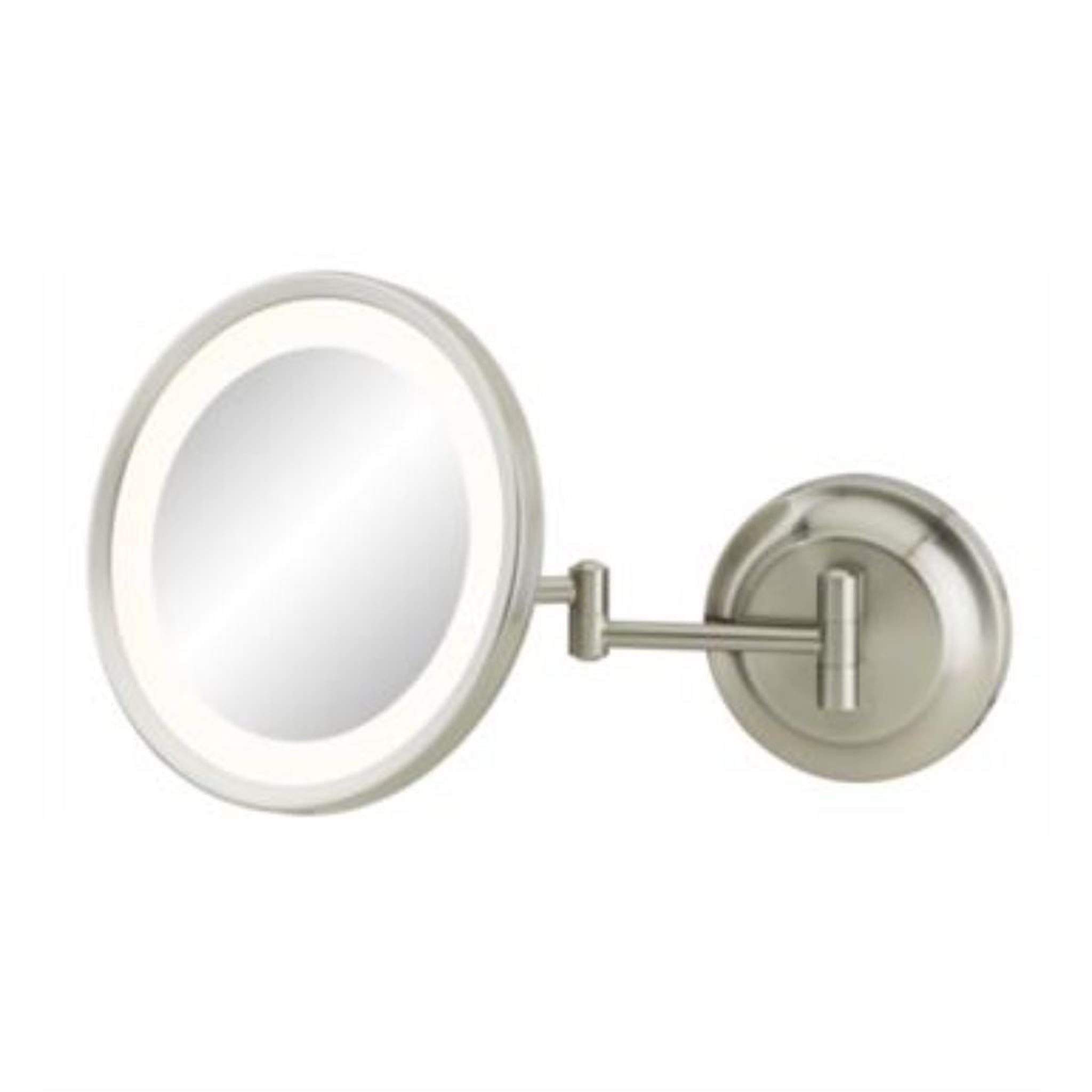 Aptations Kimball & Young 10" x 10" Brushed Nickel Wall-Mounted Round