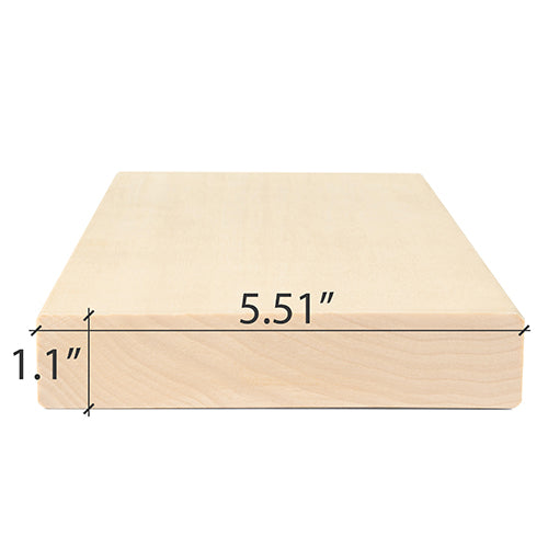 PROSAUNAS Aspen 2x6 10' Smooth 4 Sides Eased Edges SHP Sauna Bench Material