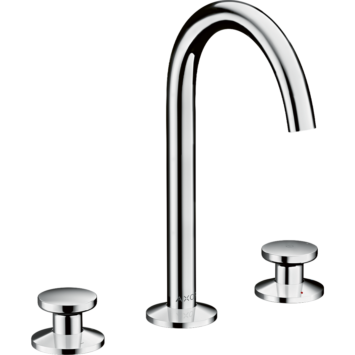 Axor One 1.2 GPM 170 Two Handle Chrome Widespread Faucet Select Without Pop-Up Drain