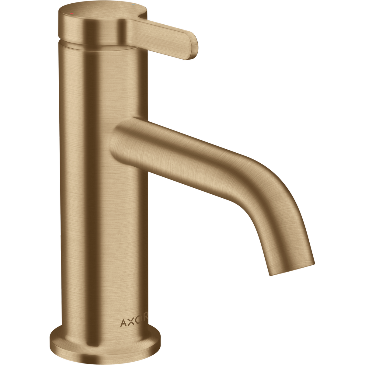Axor One 1.2 GPM Single Hole Lever Handle Brushed Bronze Faucet