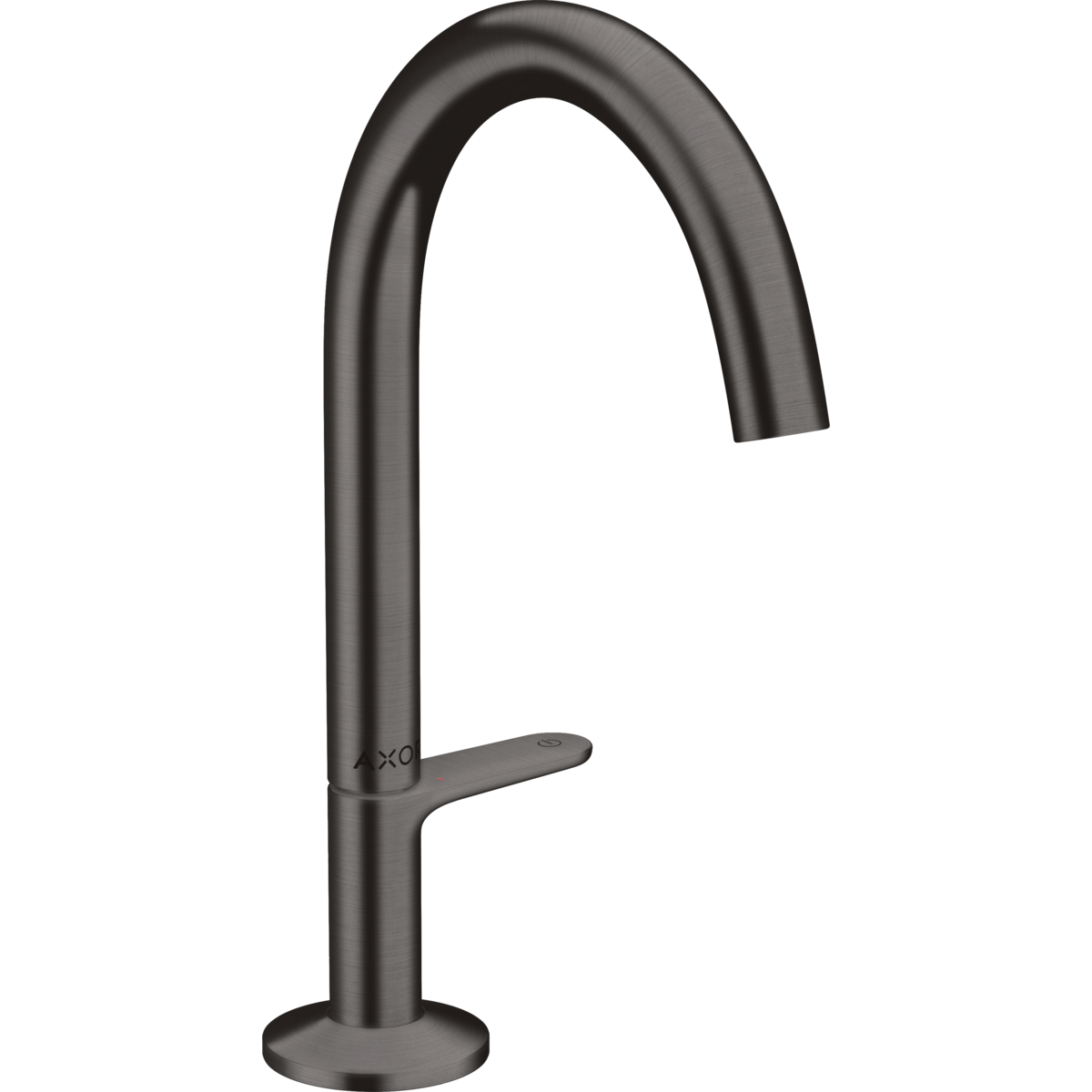 Axor One 1.2 GPM Single Hole Select Handle Design Brushed Black Chrome Faucet