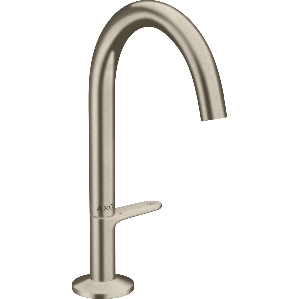 Axor One 1.2 GPM Single Hole Select Handle Design Brushed Nickel Faucet