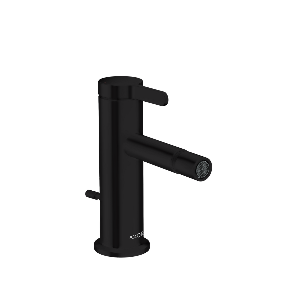 Axor One 1.5 GPM Single Hole Lever Handle Matte Black Bidet Faucet