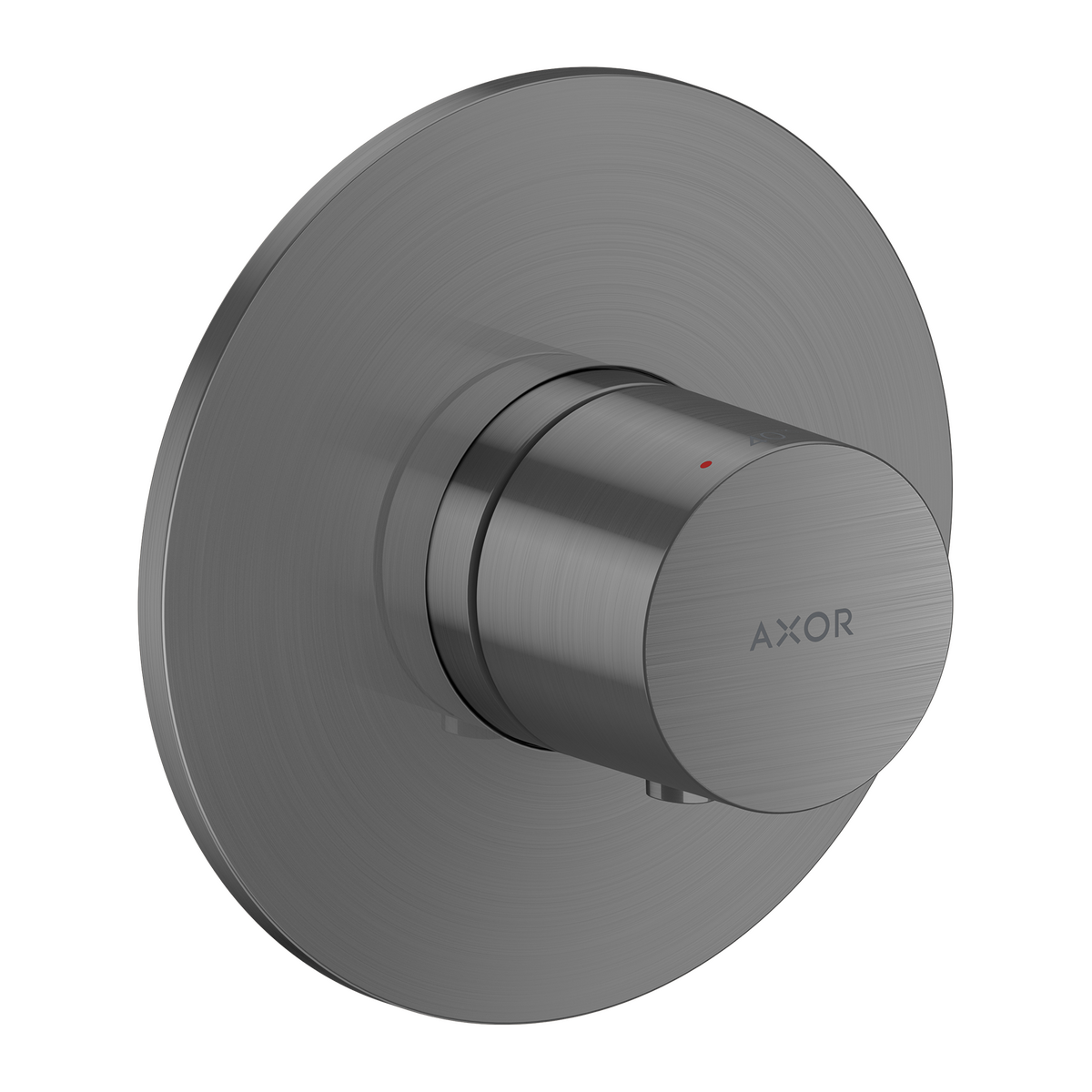 Axor One Brushed Black Chrome Thermostatic Trim