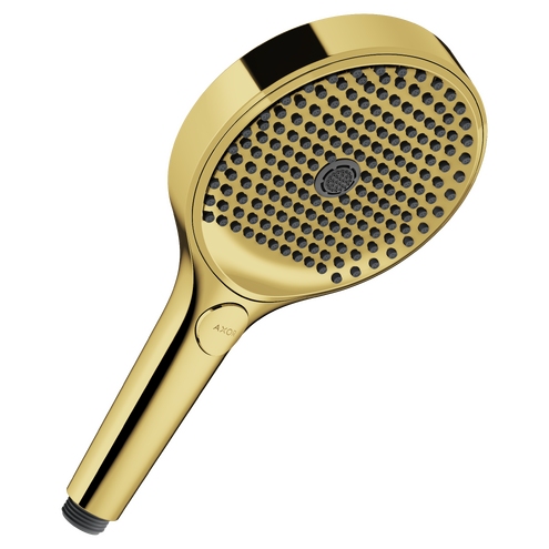 Axor ShowerSolutions 1.75 GPM 130 3-Jet Polished Gold Optic Handshower