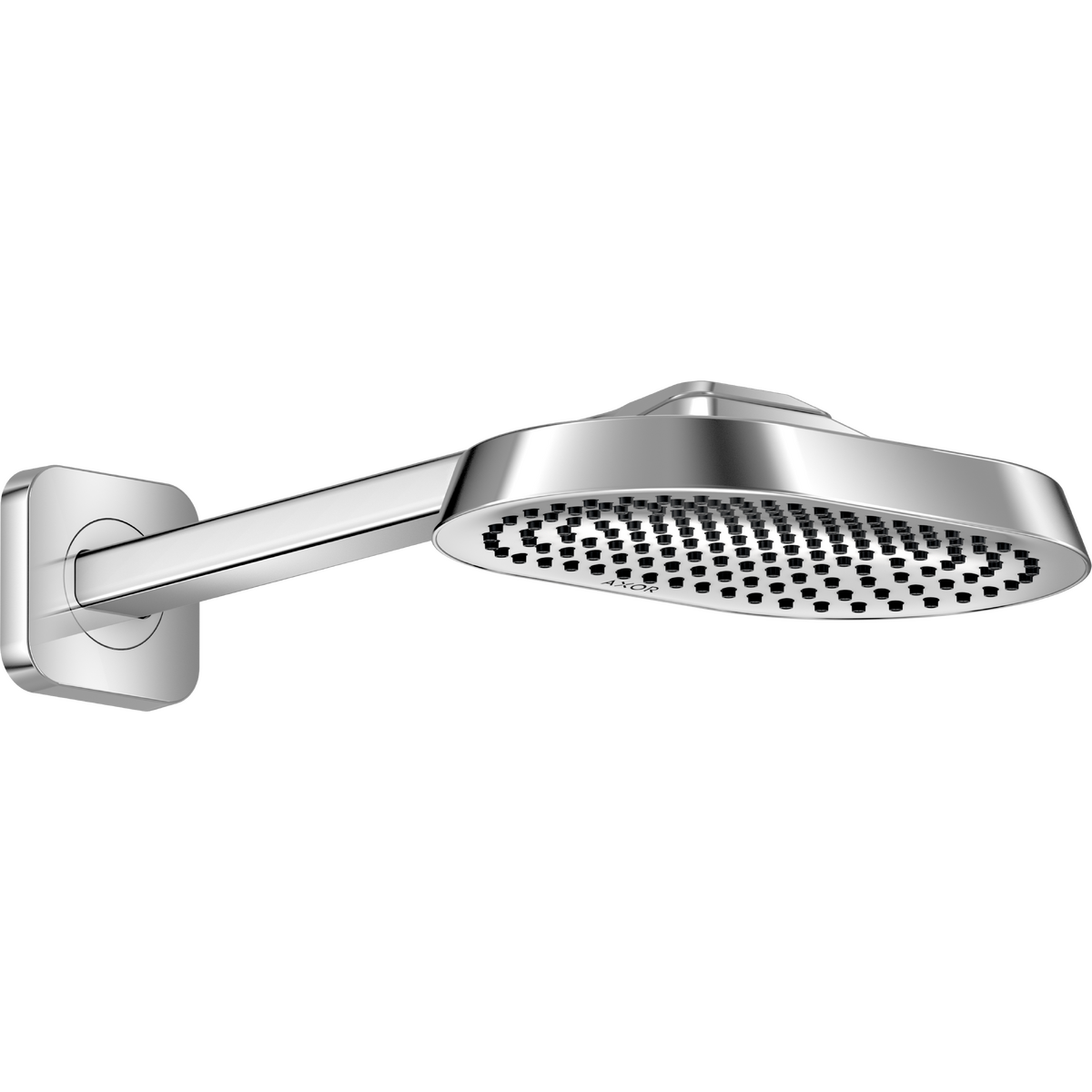 Axor ShowerSphere 1.75 GPM 250 1-Jet Polished Nickel Showerhead With Shower Arm