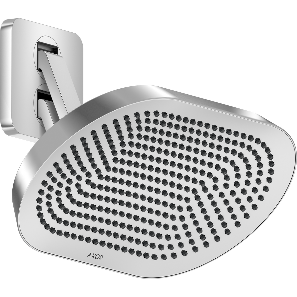 Axor ShowerSphere 1.75 GPM 370 2-Jet Chrome Showerhead With Adjustable Showerarm