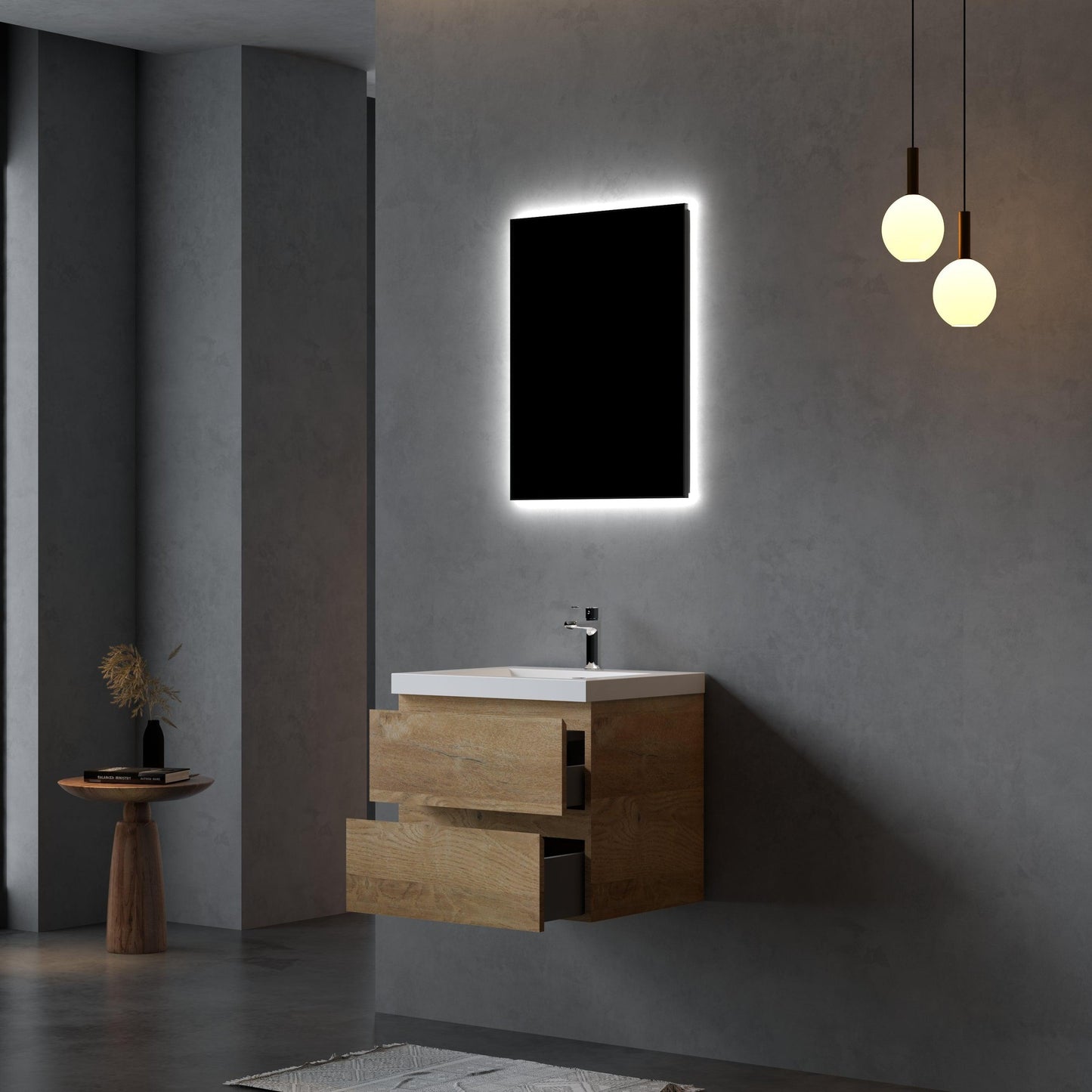 Bathlyn Newport 24" Oak Bathroom Vanity