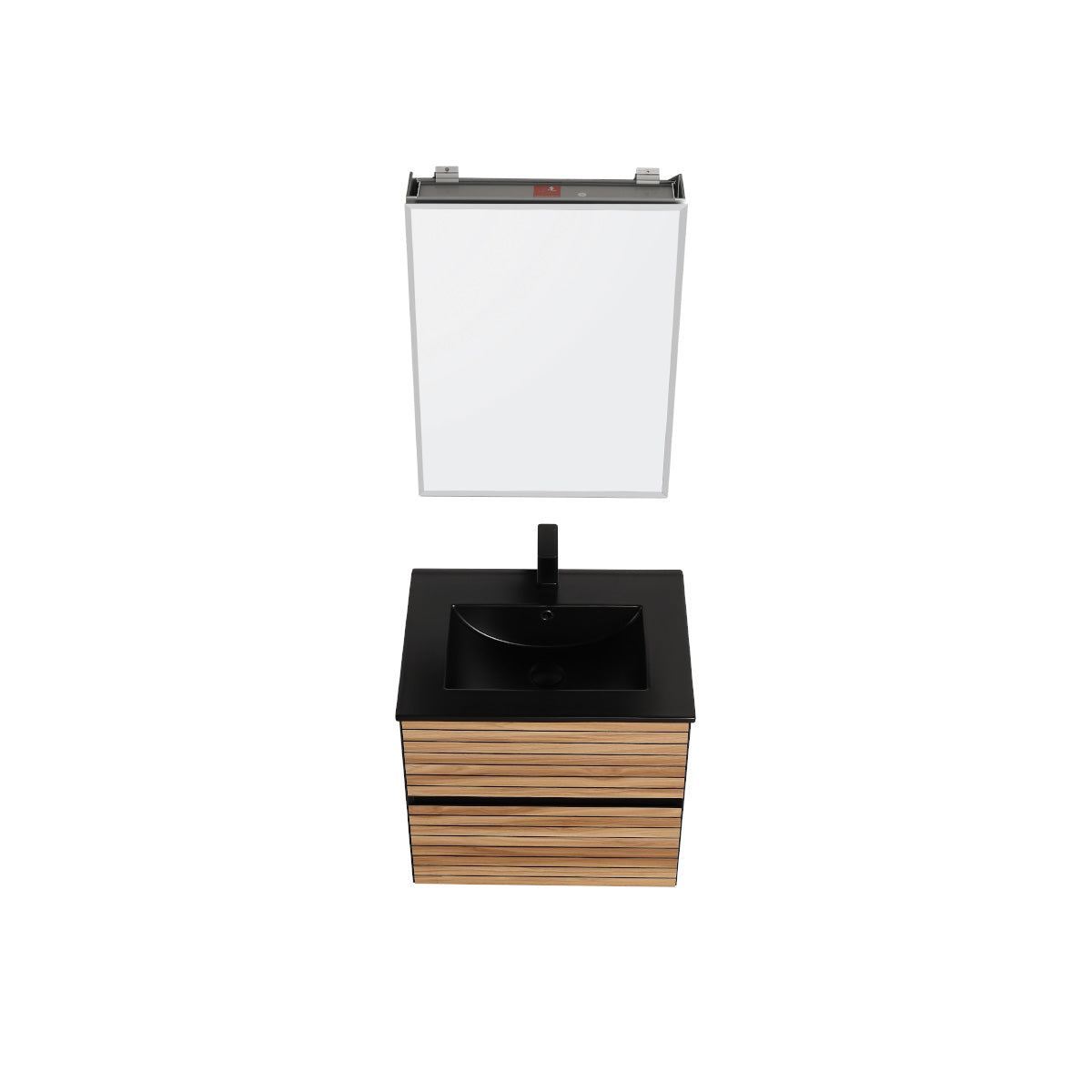 Blossom Annecy 24" Maple Strip Single Sink Vanity Base