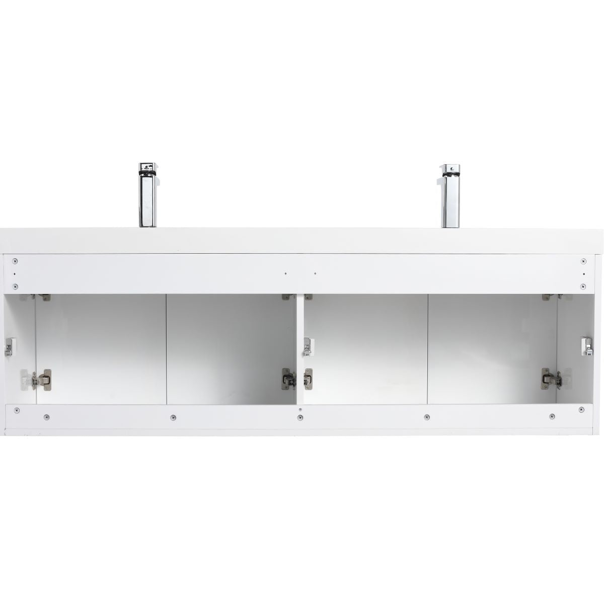 Blossom Bern 60" Glossy White Double Vanity