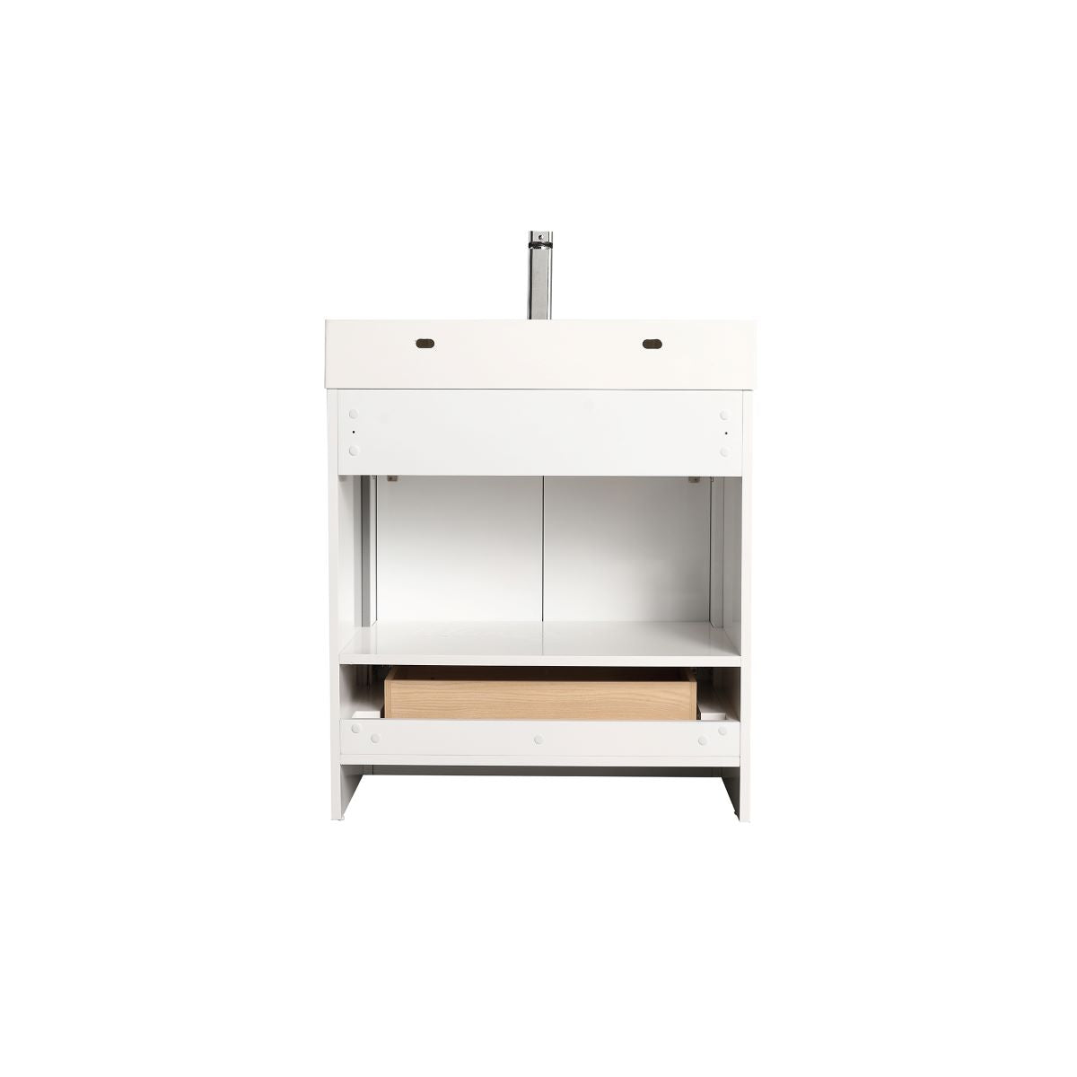 Blossom Capri 30" Glossy White Vanity With Dual LED Lights