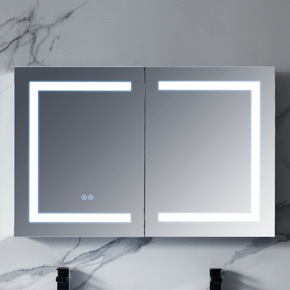Blossom Rigel 40" x 26" Rectangular Inside LED Light on Door Medicine Cabinet