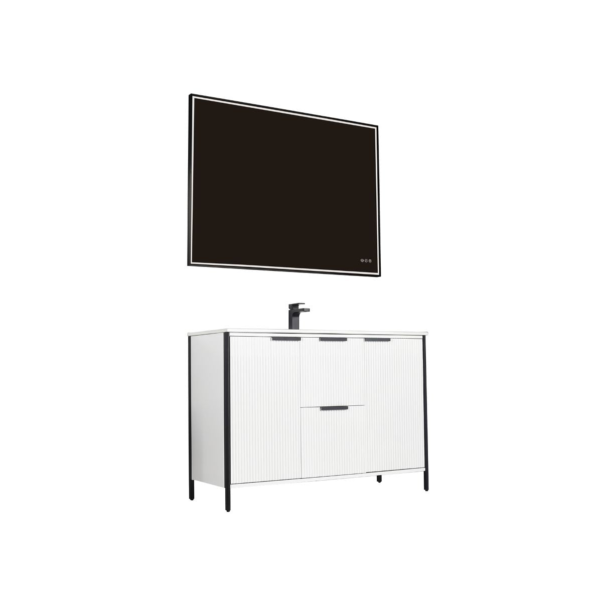 Blossom Zurich 48" Glossy White Vanity