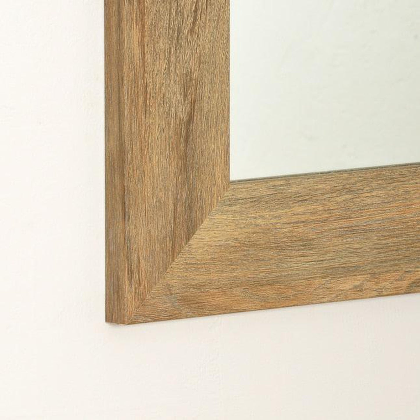 Brandtworks 22" x 22" Light Brown Freestanding Mirror