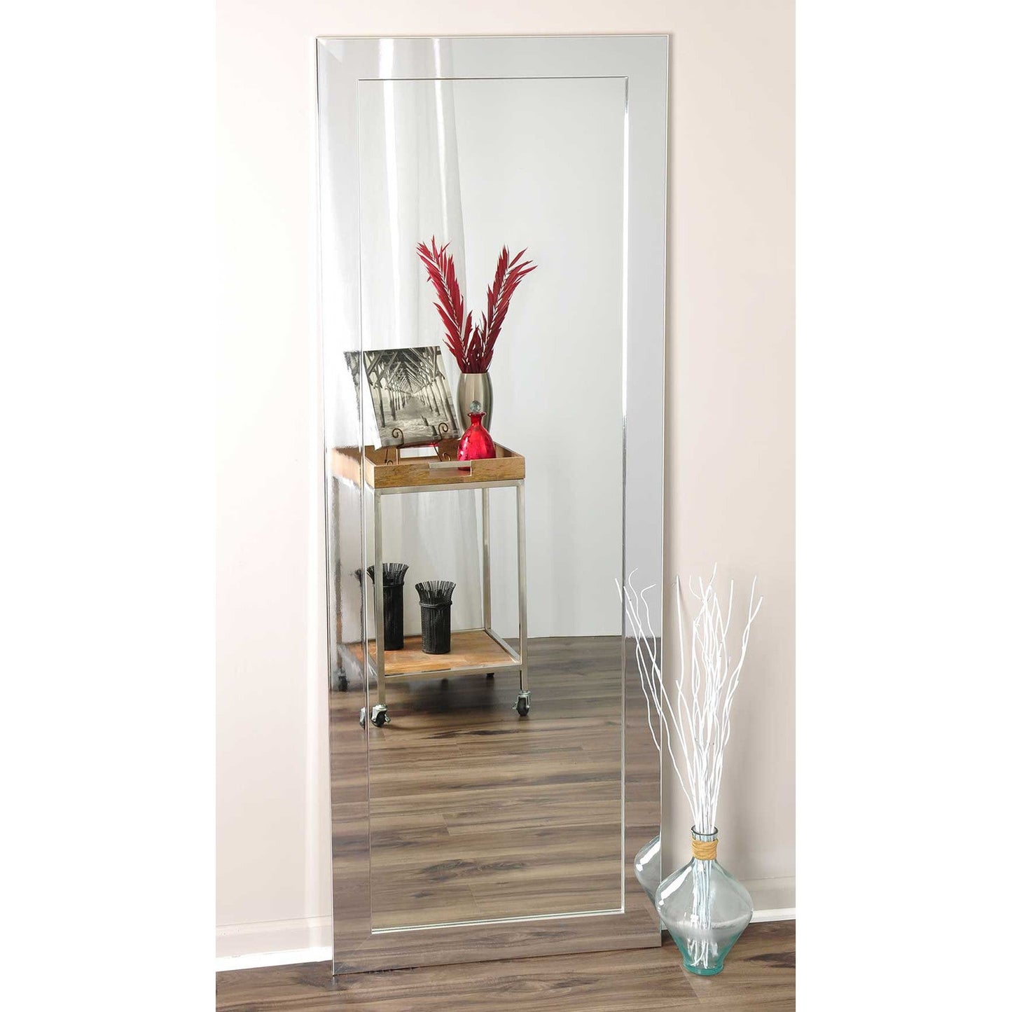 Brandtworks 32" x 41" Chrome Wall Mirror