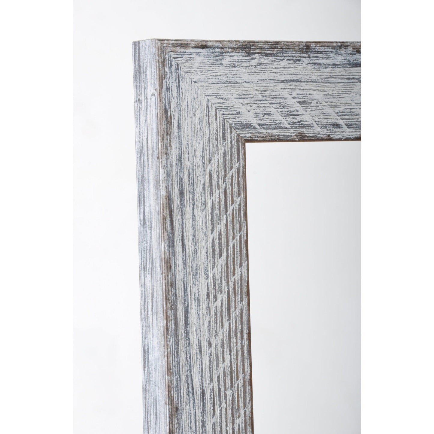 Brandtworks Framed Plastic 20" x 18" Ash White Medicine Cabinet