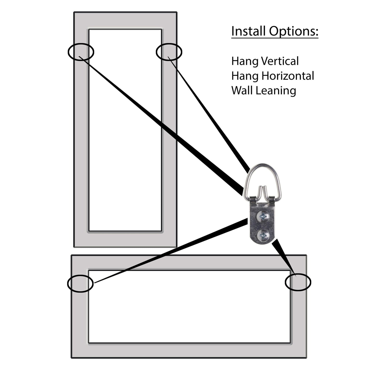 Brandtworks Modern 32" Wall Mirror