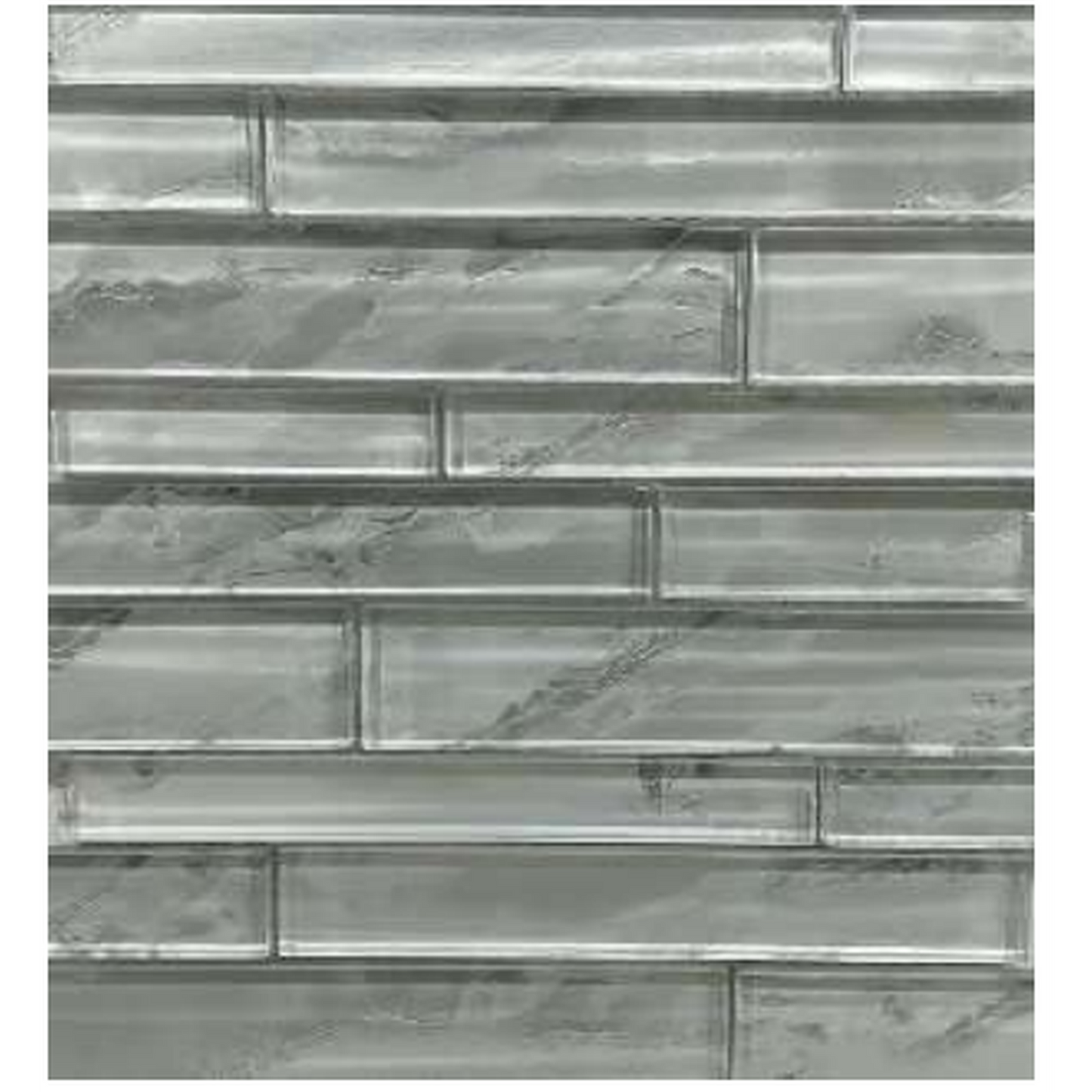 Ceramic City USA Mosaic 12" x 12" Gray Tile