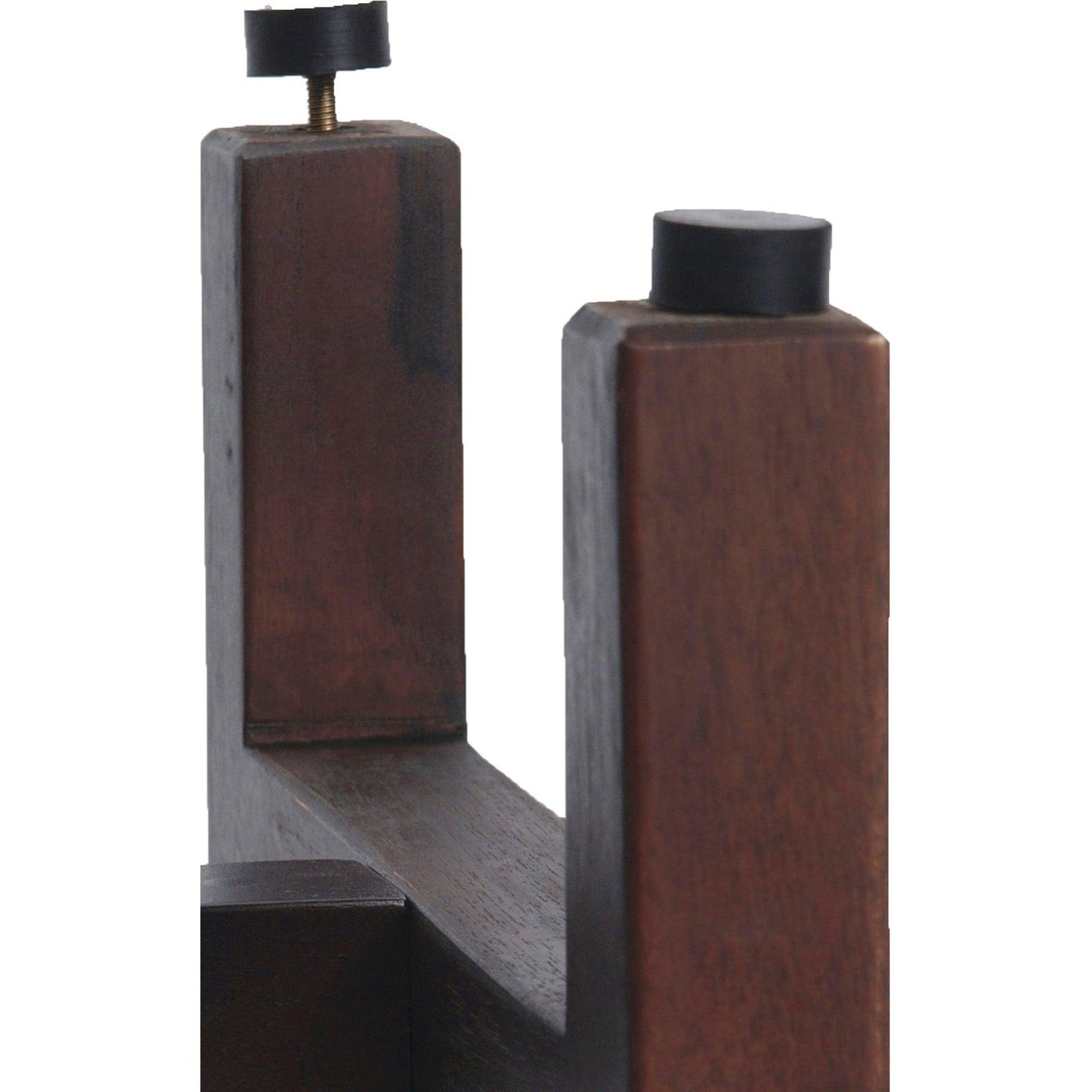 DecoTeak Eleganto 18" Woodland Brown Solid Teak Wood Shower Bench