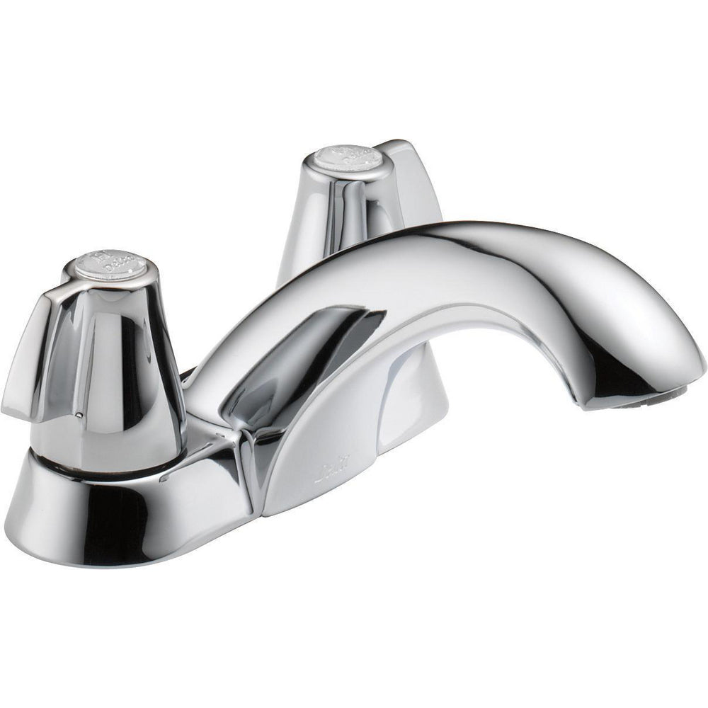 Delta Classic 2500LF Two Handle Centerset Chrome Faucet