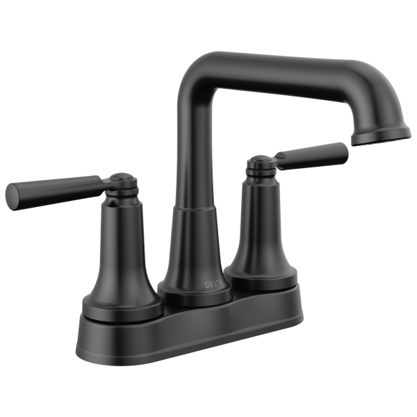 Delta Saylor® 2536-BLTP-DST Two Handle Tract-Pack Centerset Matte Black Faucet