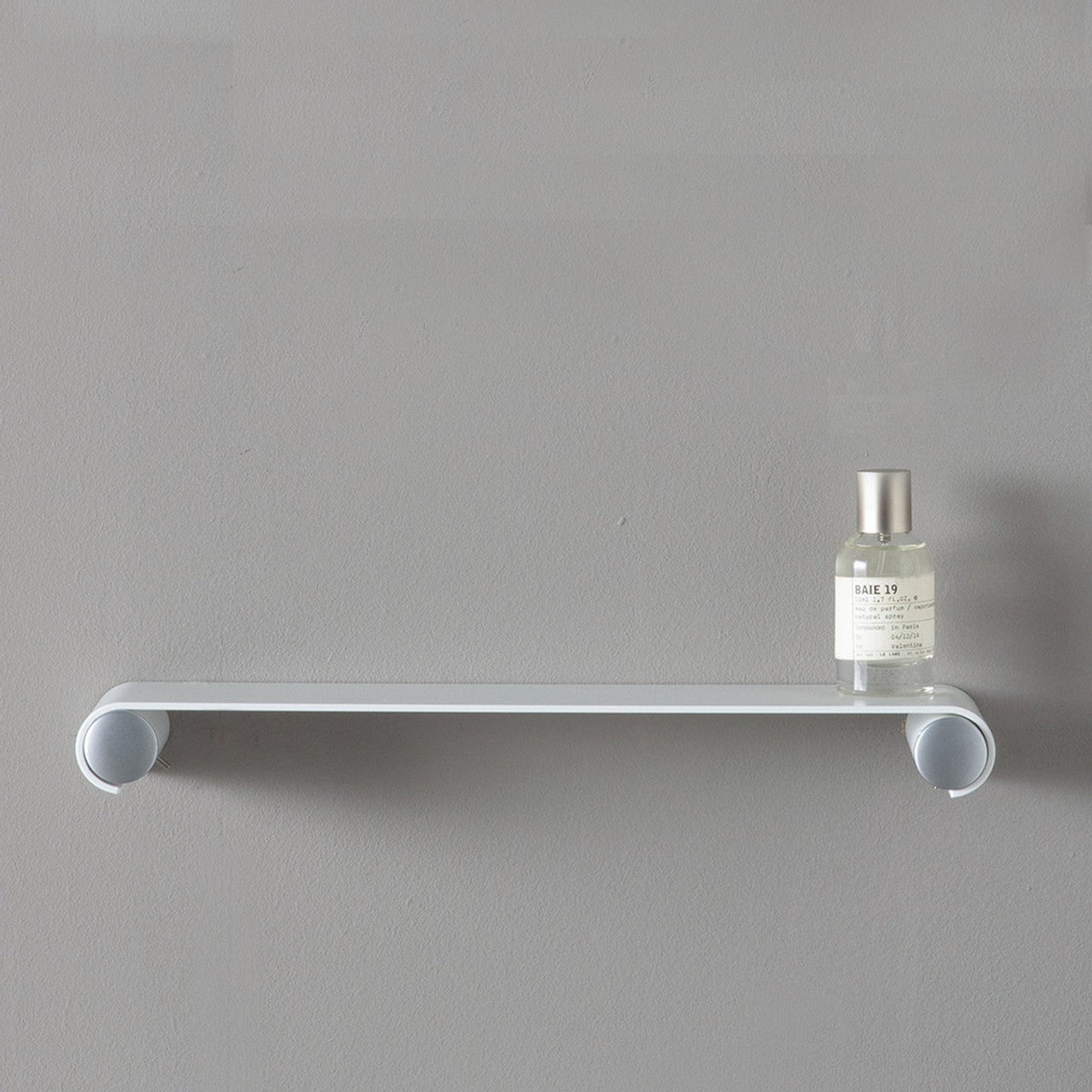 Design By Intent - Ever Life Designs Elegancia 10" White Floating Shower and Bathroom Shelf