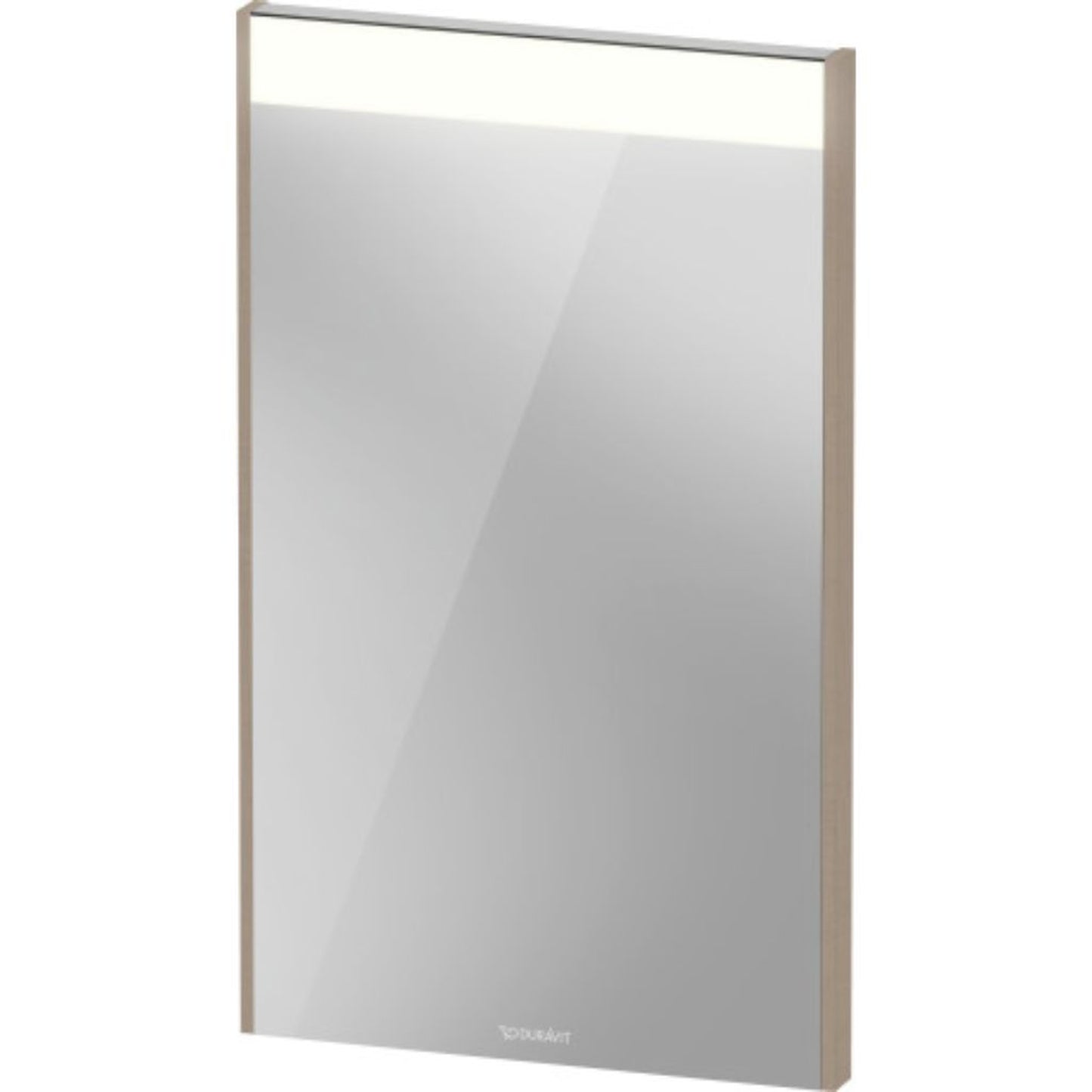 Duravit Brioso 17" x 28" x 1" Mirror With Lighting Linen