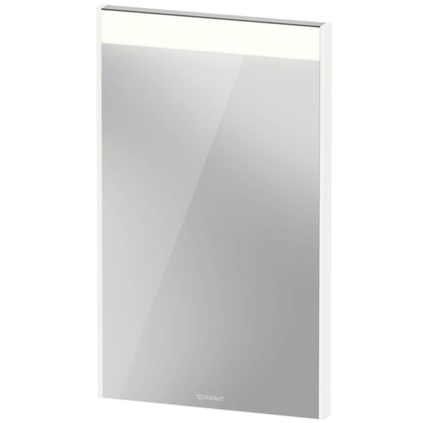 Duravit Brioso 17" x 28" x 2" Mirror With Lighting White Matt
