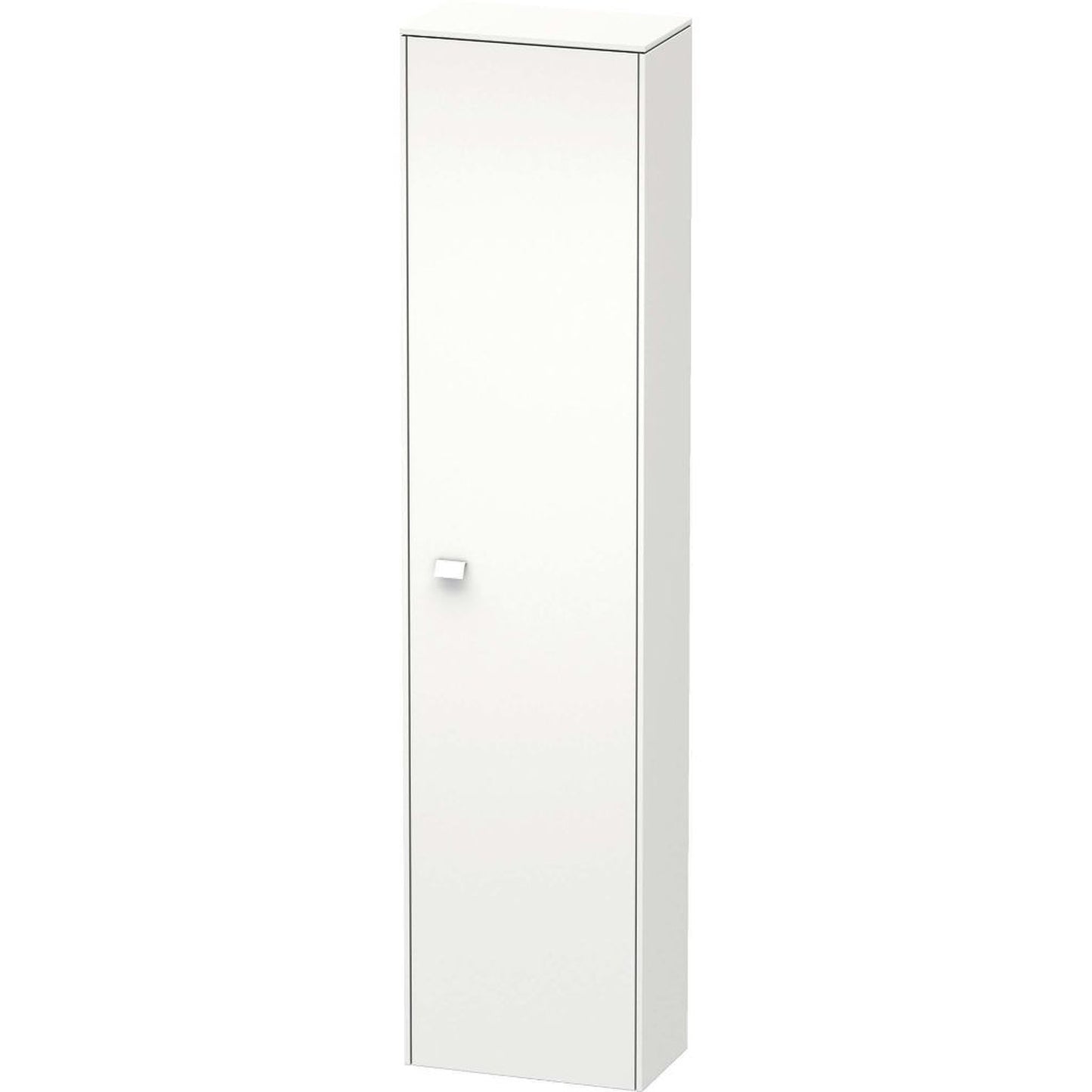 Duravit Brioso 17" x 70" x 9" Tall Cabinet With Right Door in White Matt