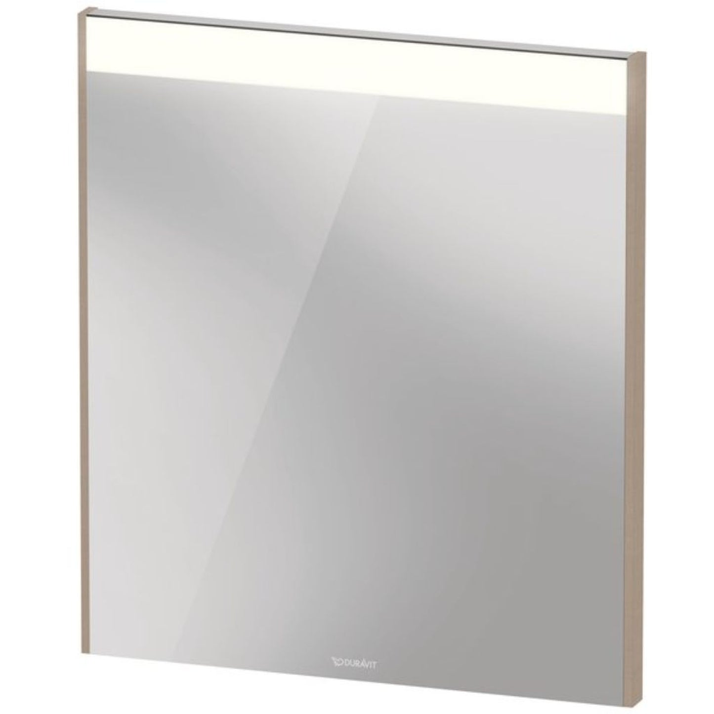 Duravit Brioso 24" x 28" x 2" Mirror With Lighting Linen