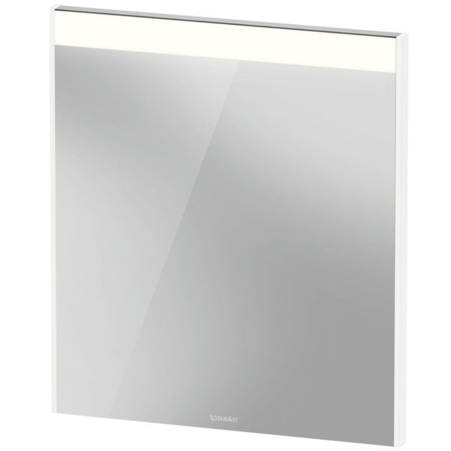 Duravit Brioso 24" x 28" x 2" Mirror With Lighting White Matt
