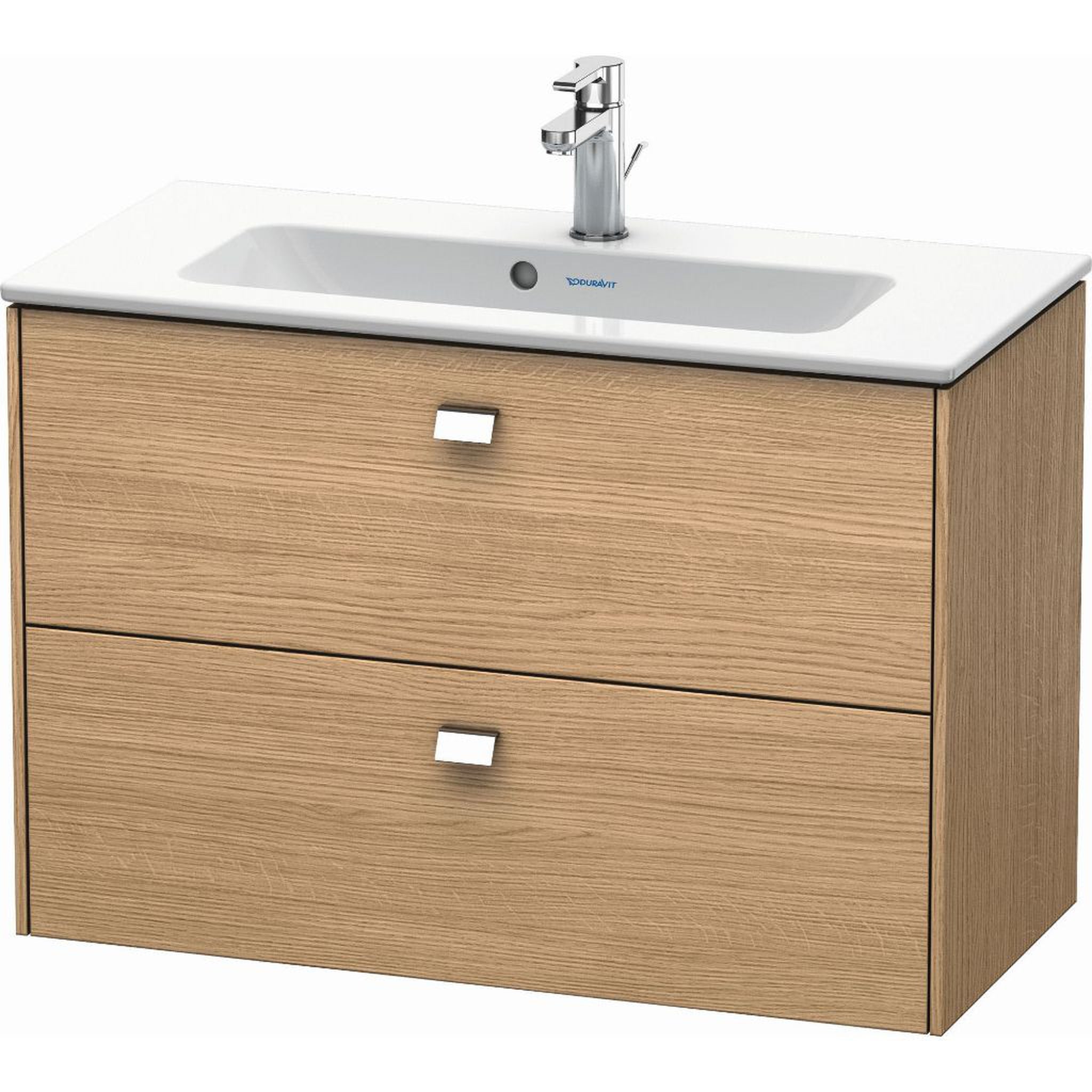 Duravit Brioso 32" x 22" x 15" Two Drawer WallMount Vanity Unit in Eu